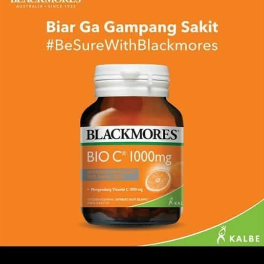 (BPOM) BLACK MORES BLACKMORES BIO C VITAMIN C 1000MG 30 kapsul