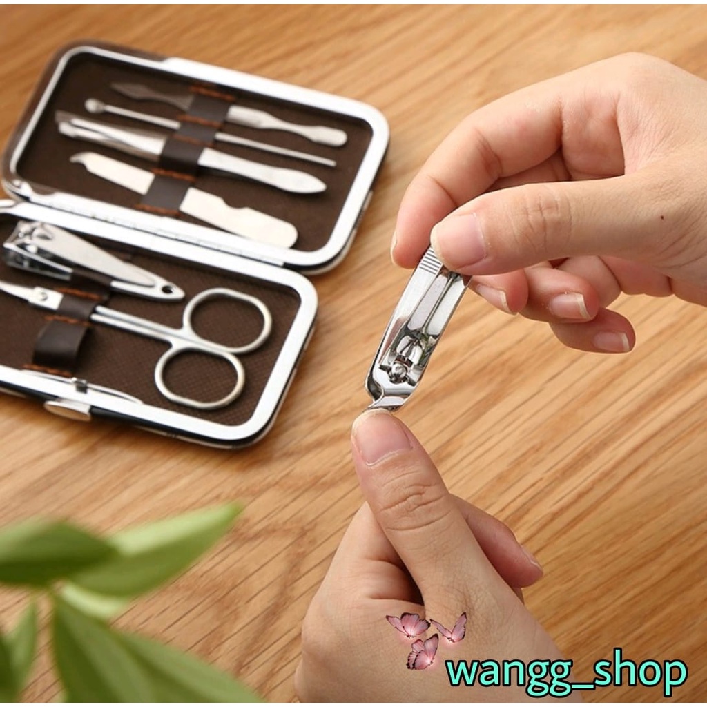 MANICURE PEDICURE SET 7 IN 1 / GUNTING KUKU NAIL ART SET / MANICURE PEDICURE SET KEKINIAN