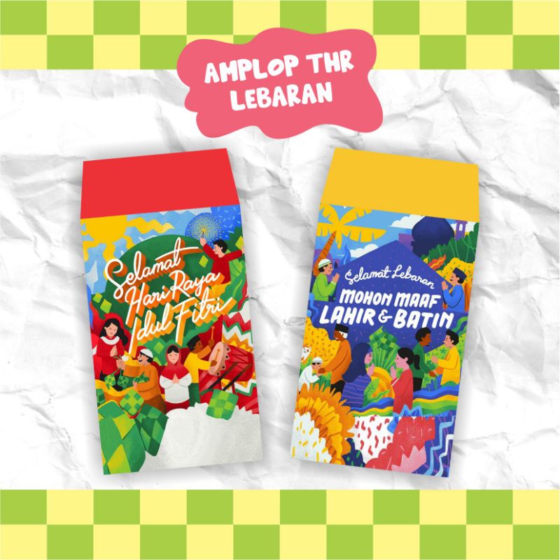

AMPLOP LEBARAN - Idul Fitri / Angpao Lebaran - ISI 6