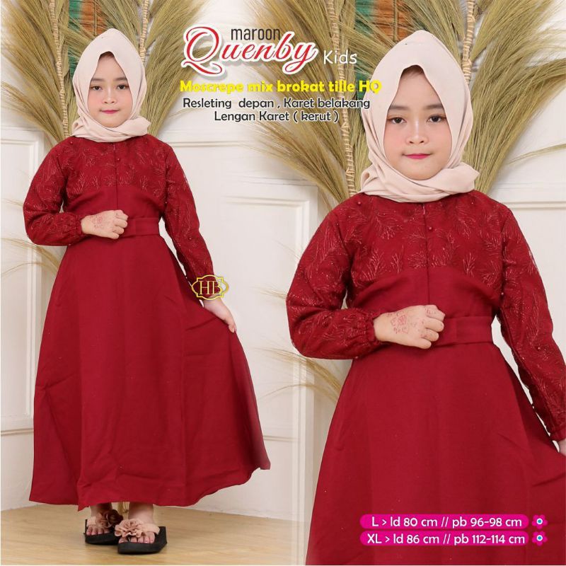 GAMIS ANAK BROKAT // GAMIS MUSLIMAH // GAMIS LEBARAN BUAT SI KECIL