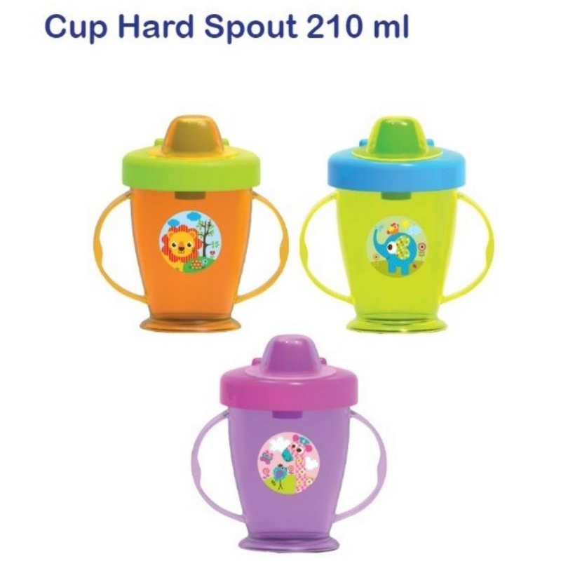 Baby Safe Training Cup With Hard Spout 210 ml (AP006)/Gelas Minum Bayi