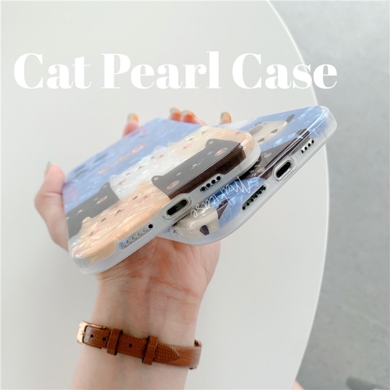 Cat Pearl Case squared edge 12 look alike