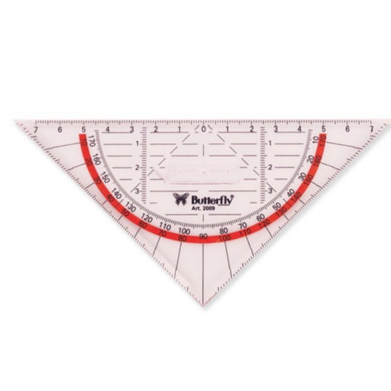 

Penggaris Segitiga Butterfly BT-2009 - Penggaris Skala