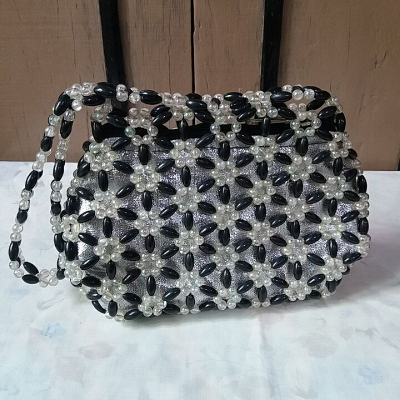 Tas Mote / Tas Mute / Tas Manik Manik / beaded bag / beaded bags / bead bag / beads bag / tas beaded