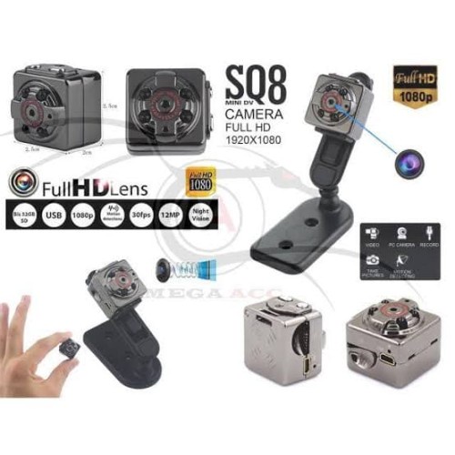 CAMERA MINI SPY CAMERA PENGINTAI MINI DV SQ8 FULL HD 1920x1080