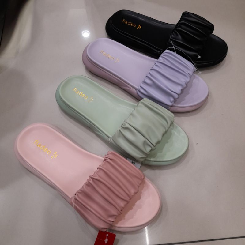 sandal flat wanita fladeo