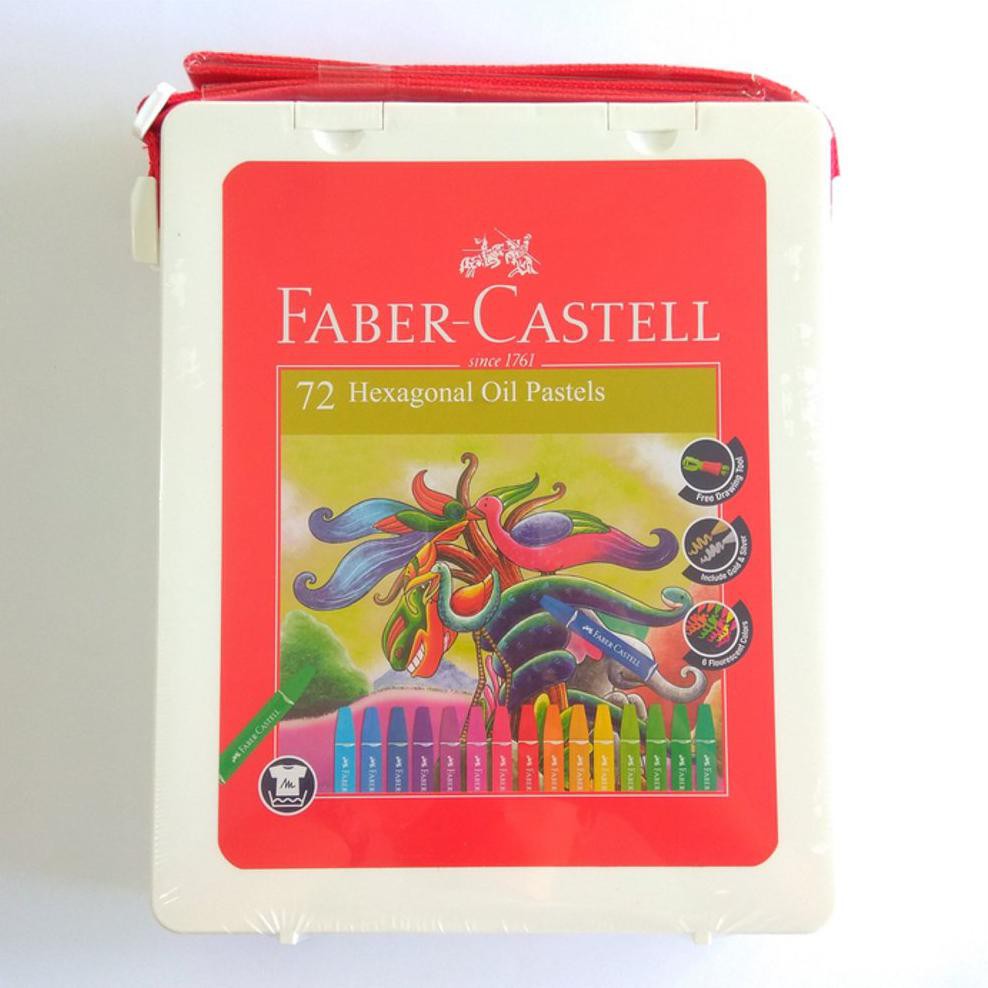 

Crayon Oil Pastel Faber Castell 72 Warna