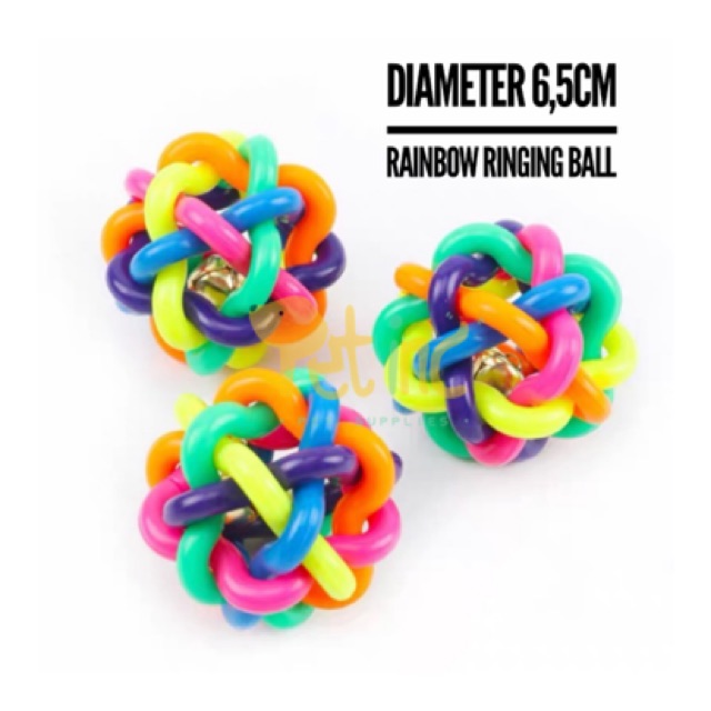 Rainbow ringing ball