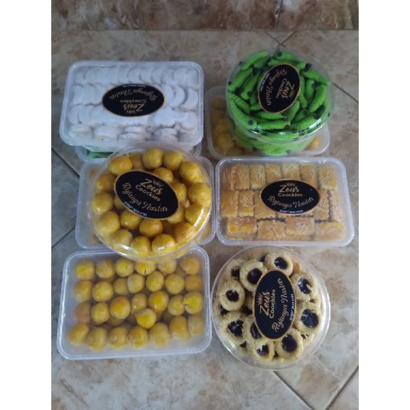 

Aneka kue kering premium asli home made 50000-75000/500g