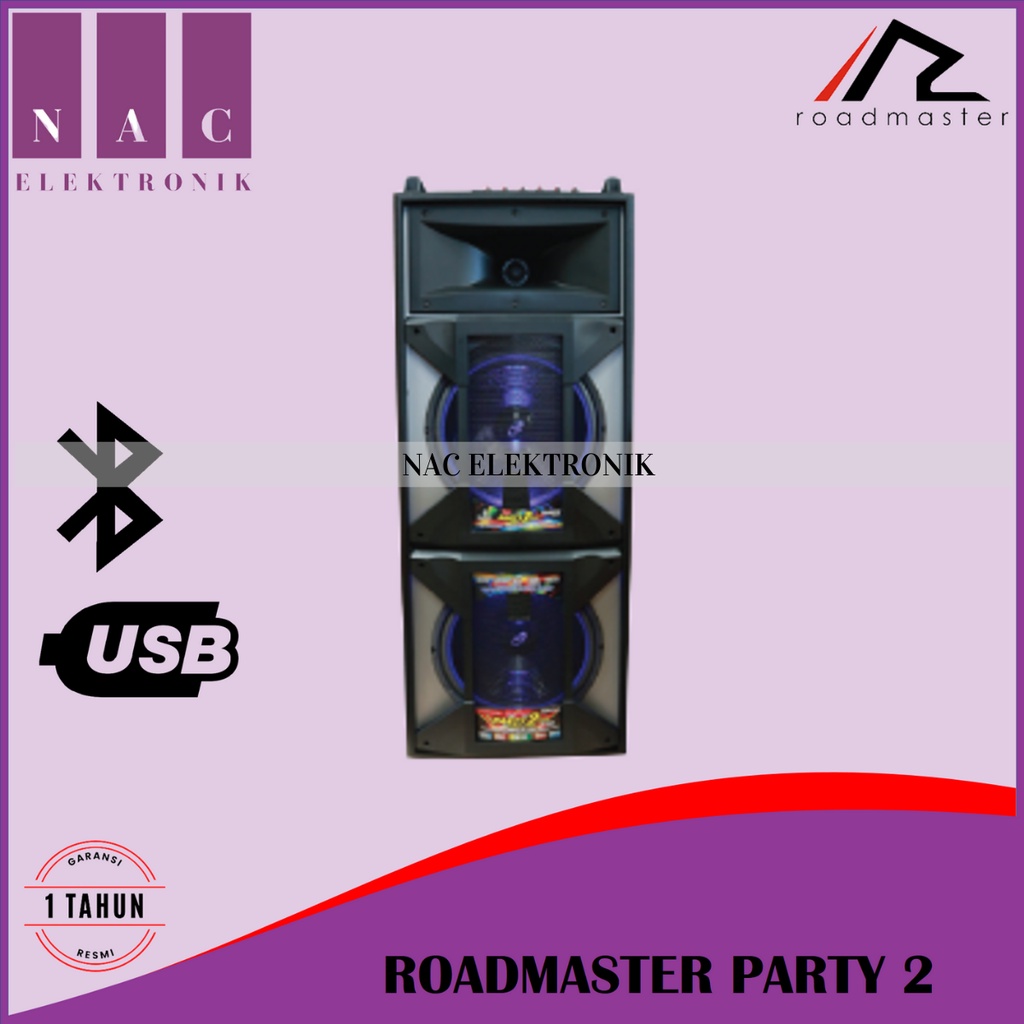 SPEAKER ROADMASTER PARTY 2