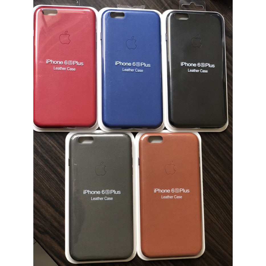 LEATHER CASE IPHONE 6+/6S+ PLUS COVER SOFT HARD ORIGINAL HARDCASE KULIT TERMURAH