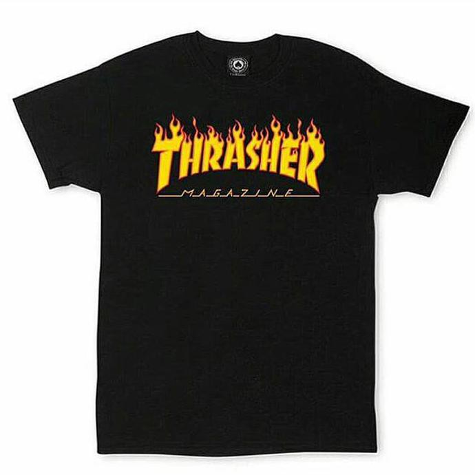 Barang Berkualitas Trasher Tee / Kaos murah / Kaos Trasher Mag / Trasher Mag Tee CUCI GUDANG