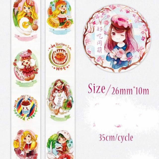 

washi tape for scrapbook and journal ( roll )