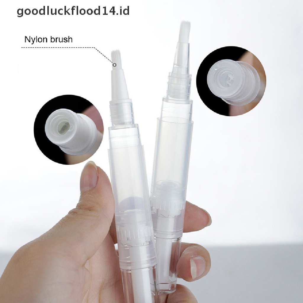 [OOID] Empty Twist Pen with Brush Refillable Bottle Cosmetic Container Nail Polish Tube ID