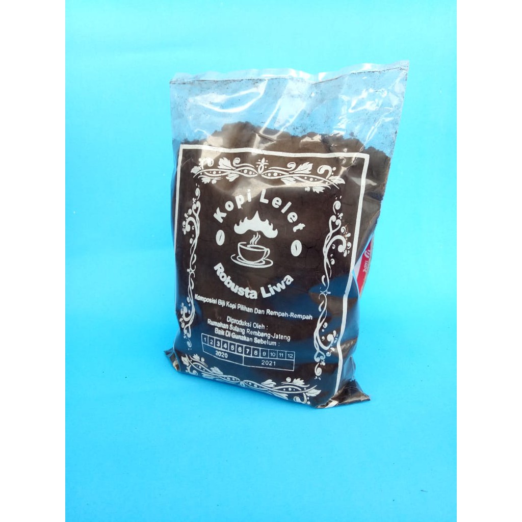 

Kopi Liwa Lelet Lasem asli 1/4kg DARK/HITAM (NKM)