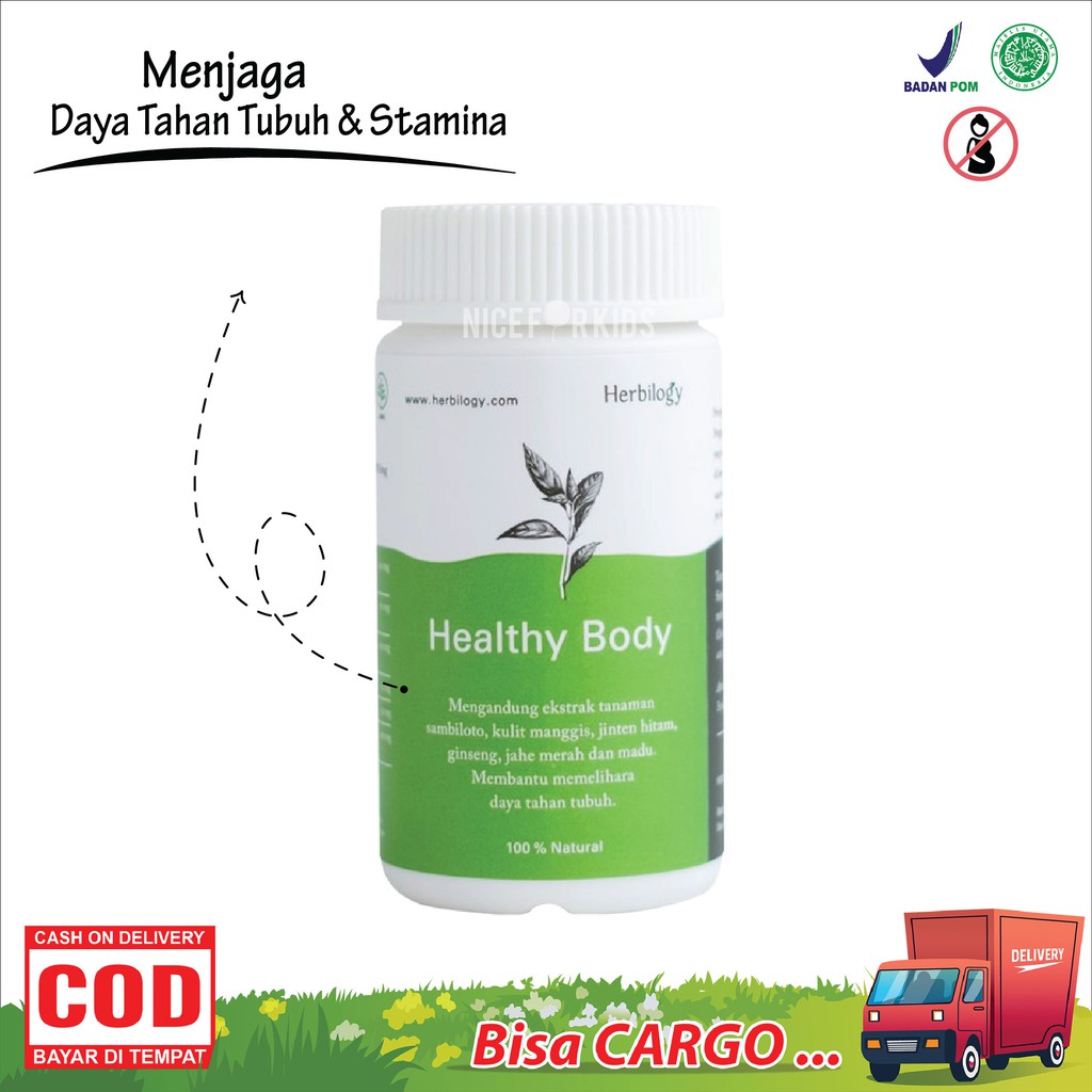 Herbilogy Healthy Body Capsule (isi 60) For Immune Booster