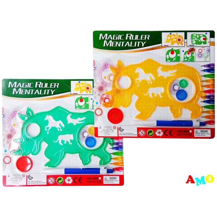 

AMO_093 MAINAN EDUKASI PENGGARIS MAGIC RULER 803