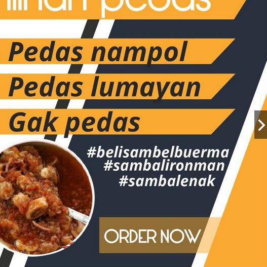 

♡ PAKET SAMBAL BAWANG PEDAS ORIGINAL SAMBEL BOTOL SASET BUY 1 GET 2 BU ERMA ❆