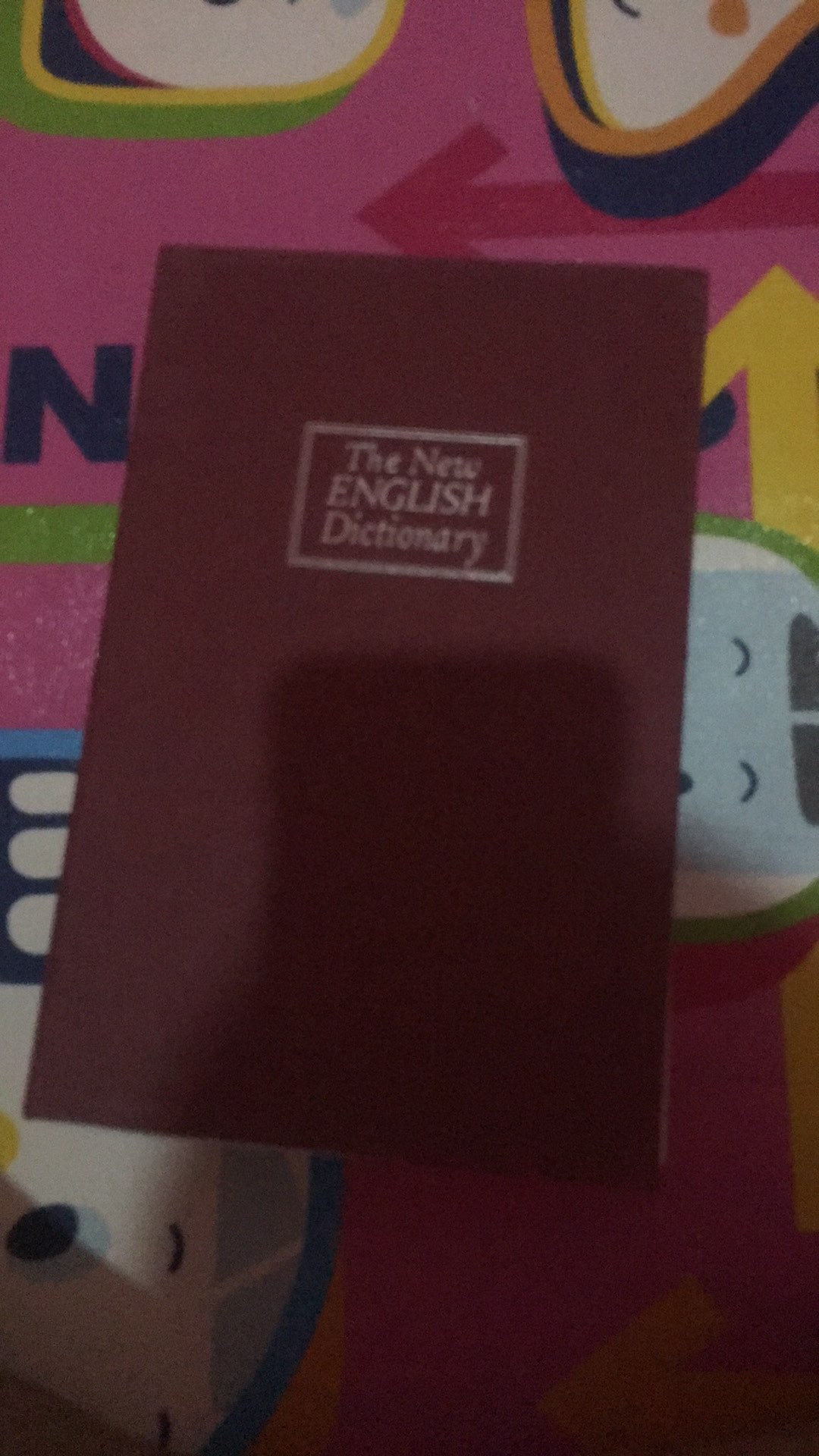 Berangkas Unik Bentuk Buku Kamus Tempat Penyimpanan Hp Uang Duit Emas Brangkas Brankas Berankas Box