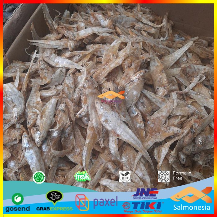 

Ikan Asin Pilihan Bulu ayam Renyah gurih Enak 500 gram