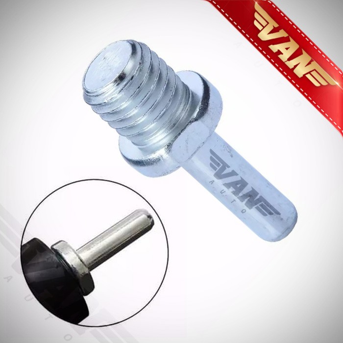 Adapter m14 /Baut Konektor m14 / Baut Mesin Bor Ke Backing Pad M14