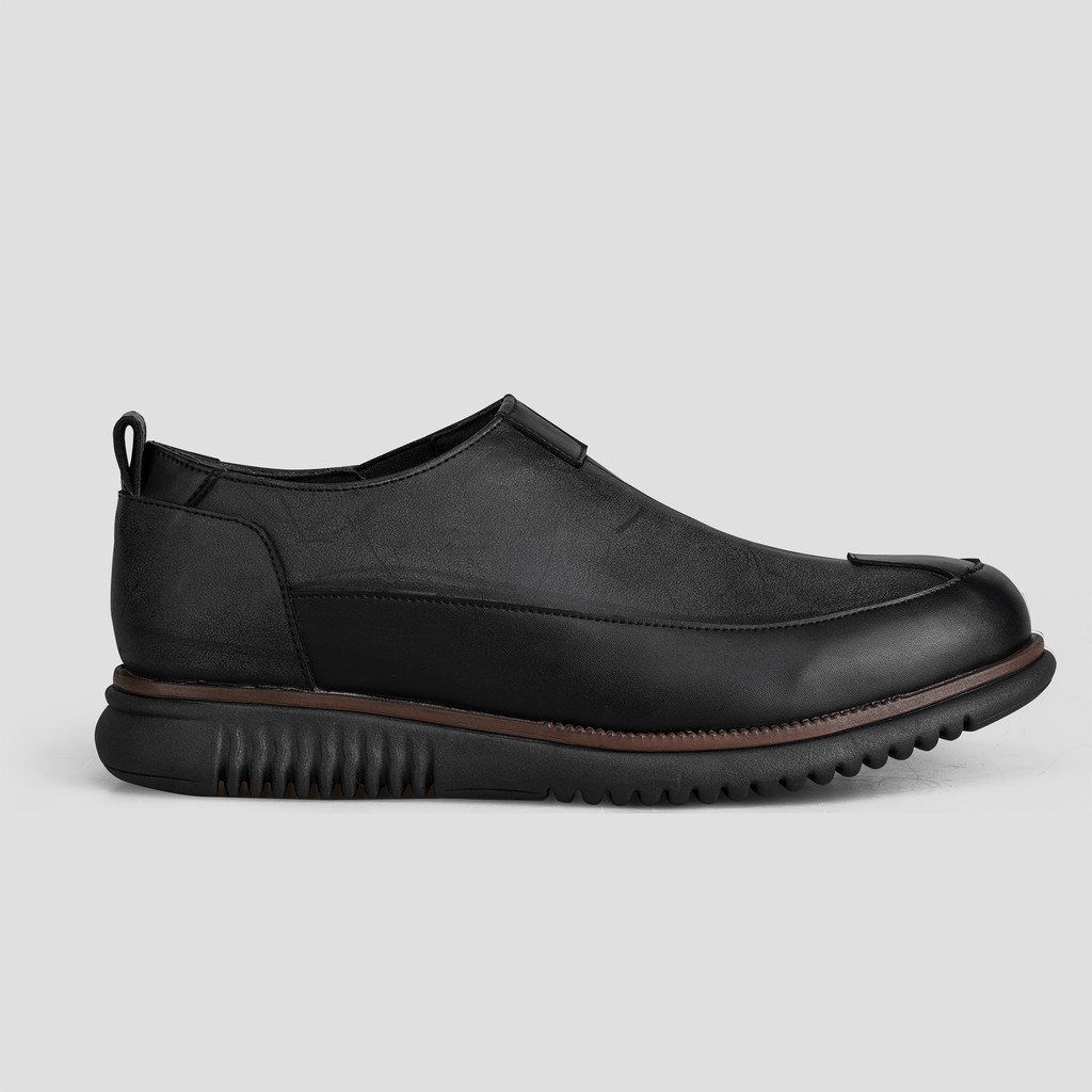Sepatu Pria / Sepatu Kulit / Sepatu Formal / Sepatu Pantofel Malta 01 Black
