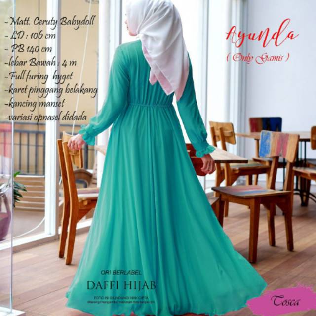 Gamis Ayunda Ori Daffi