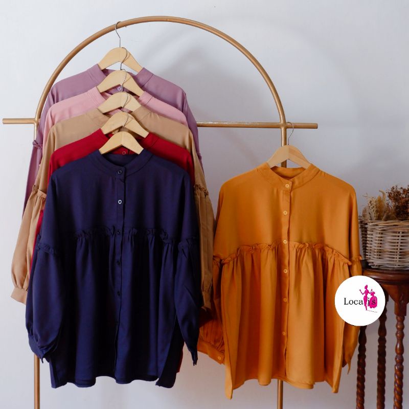 Jeni Blouse | Kemeja Blouse Wanita | Blouse Premium