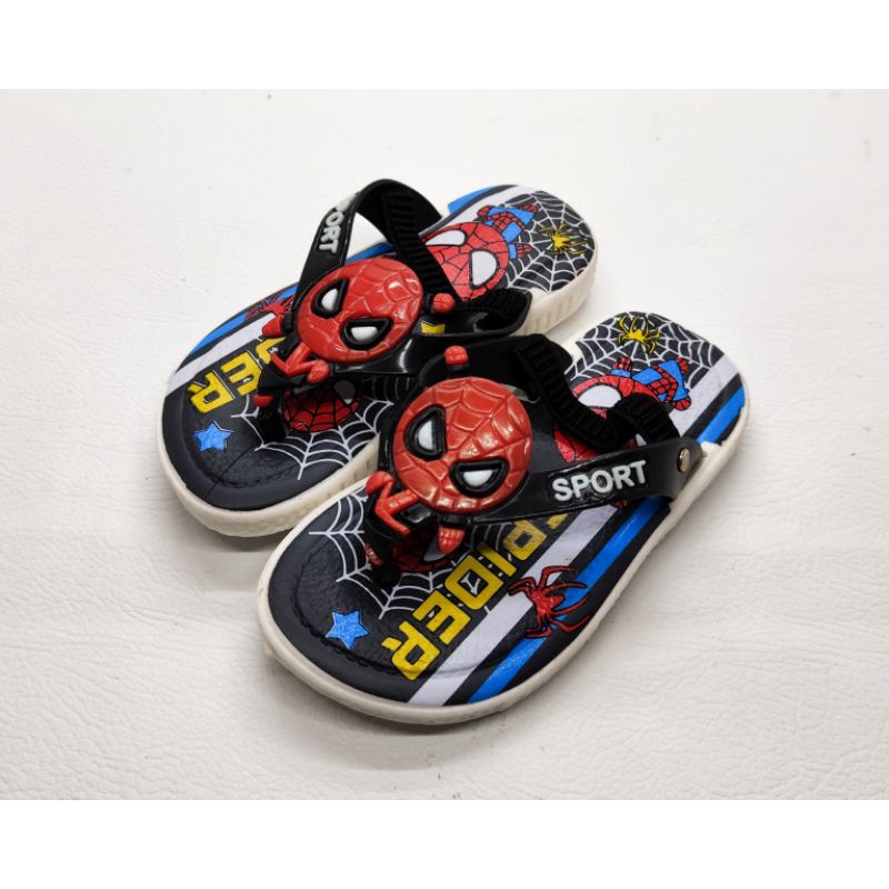 TERMURAH - SANDAL ANAK LAK-LAKI TALI IKAT BISA BERBUNYI CITT..CITT COD 1-3THN / SANDAL JEPIT ANAK BERBUNYI CITT.. CITT MOTIF SPAIDERMAN / SANDAL ANAK BALITA LUCU MOTIF SPAIDERMAN / SANDAL JEPIT BUNYI CIT CIT TERMURAH / SANDAL KEREN ANAK COWOK