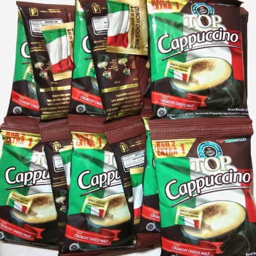 

Top Coffee Cappuccino Kopi Bubuk Instan [25 gr/ 1 Renteng Isi 15 Sachet]