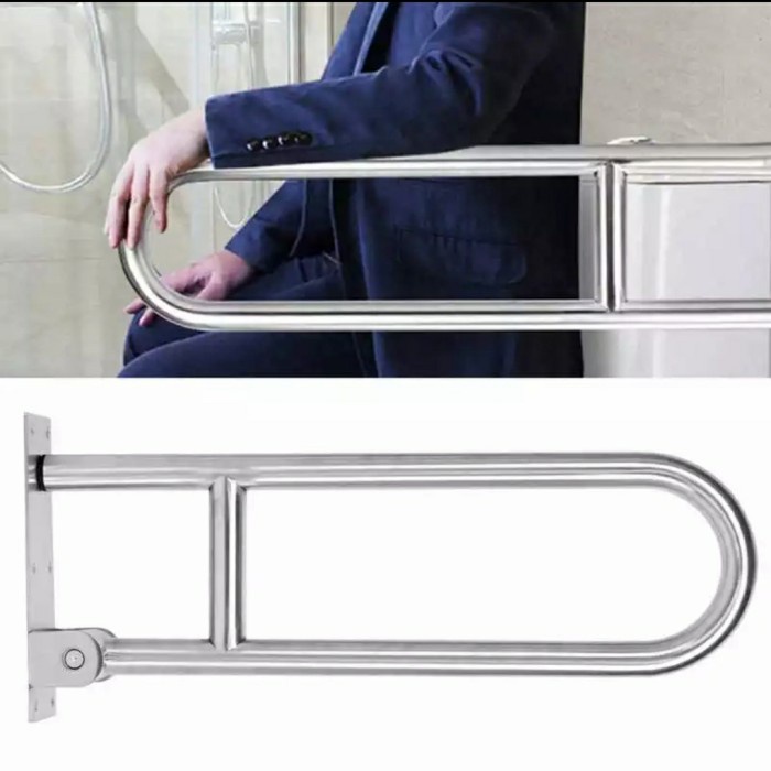 Pegangan Kamar Mandi - Grab Bar Disabilitas Safty/ Pegangan Kamar Mandi Untuk Lansia