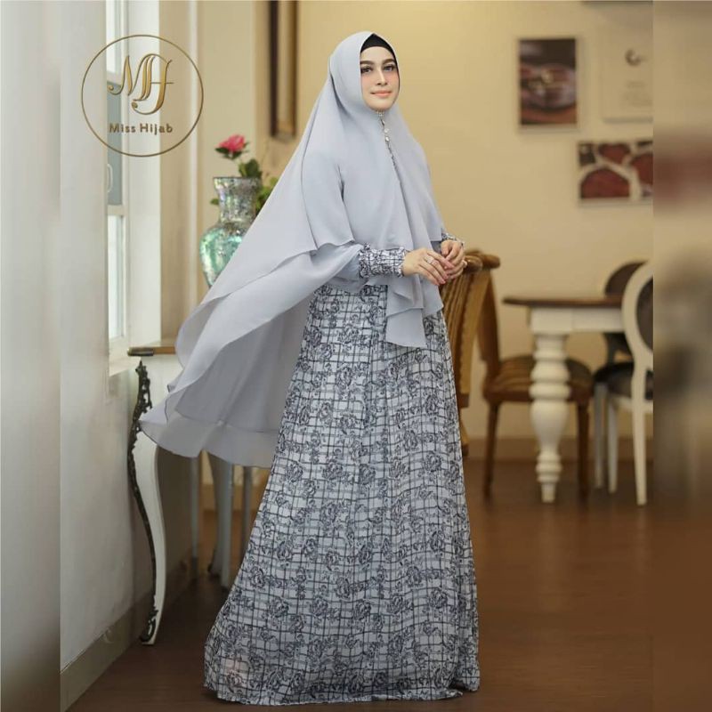 ATHIRAH GREY BY MISS HIJAB