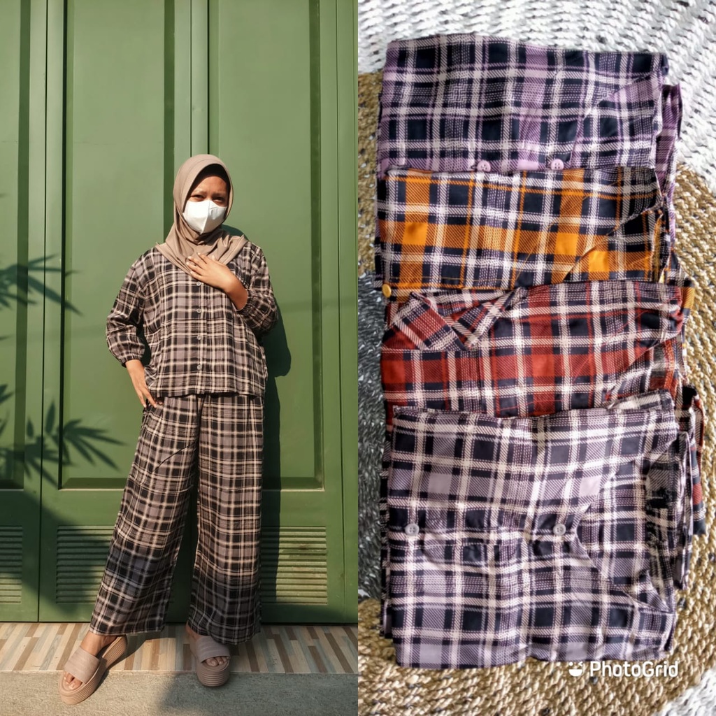 setcel andin/setcel mama rosa/baju santai/baju rumahan/piyama