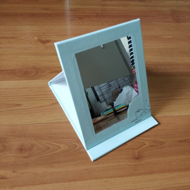 CERMIN LIPAT KACA BUKU/CERMIN RIAS MAKE UP/CERMIN MAKEUP-3