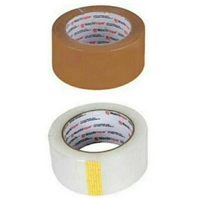 

LAKBAN NACHI COKLAT/BENING 2 INCHI 1 DUS ISI 72 ROLL