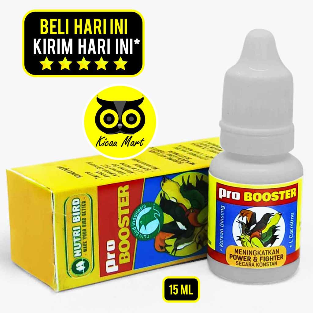 VITAMIN OBAT LOMBA TERNAK BREEDING BURUNG LOVEBIRD KENARI MURAI PLECI PRO BOOSTER NUTRIBIRD ALPHAVN2