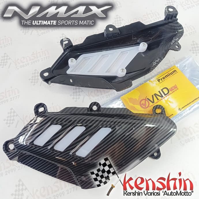 Samping Atas Footstep Carbon 5D NMAX OLD Part Cover nmax lama vnd