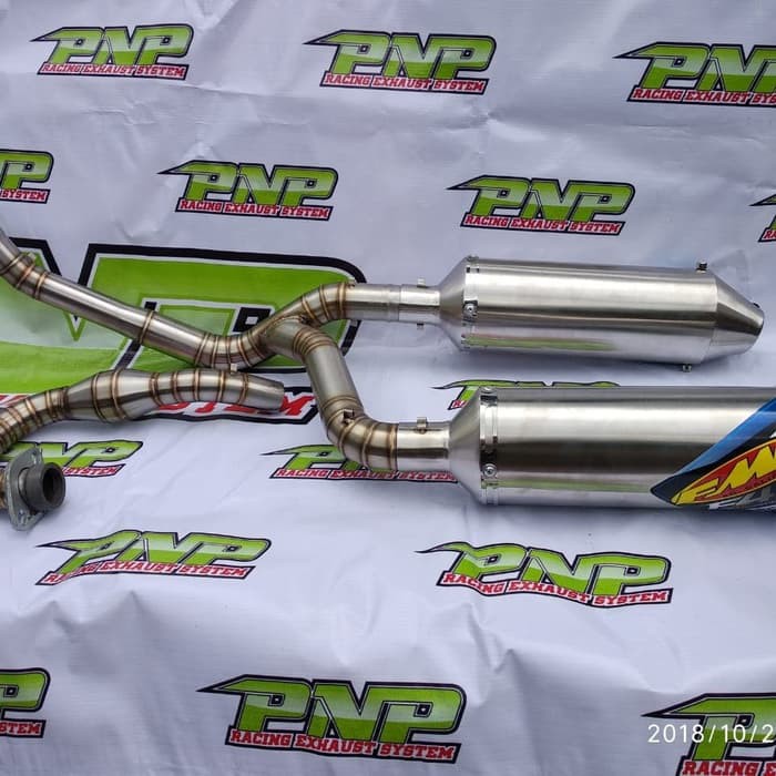 Knalpot Racing FMF F4 DOUBLE HONDA CRF 150L KLX150 S L G BF DTRACKER