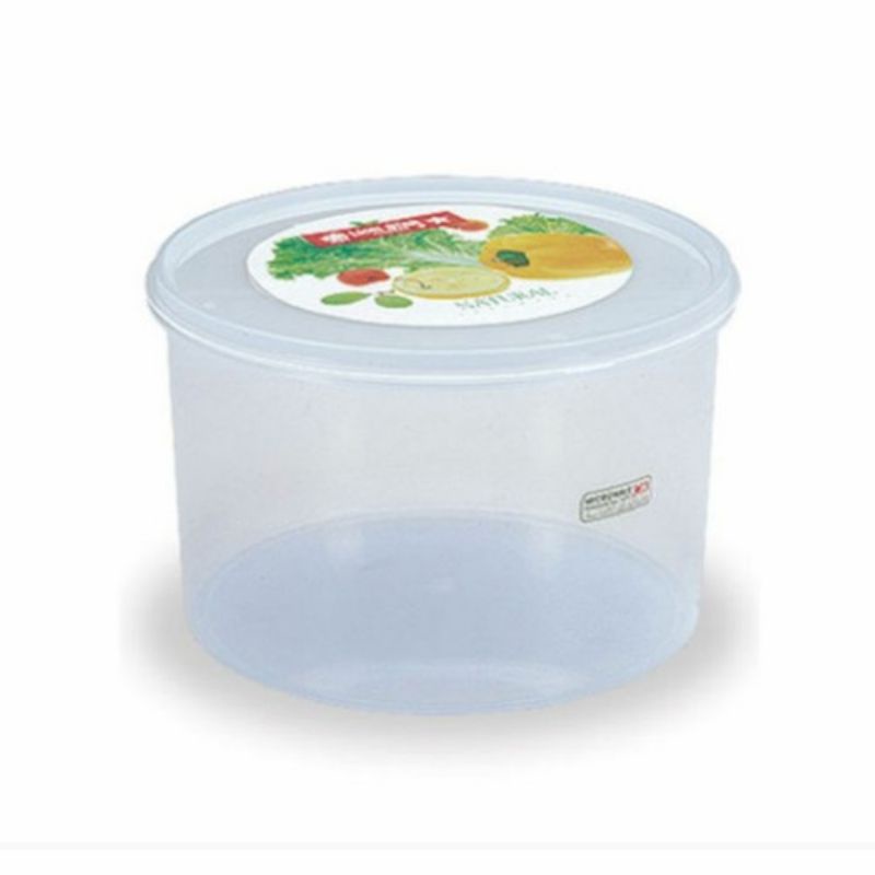 Tempat Penyimpanan Makanan Toples Plastik Transparan 4600 ml Lion Star Natural Sealware P61 SW-74