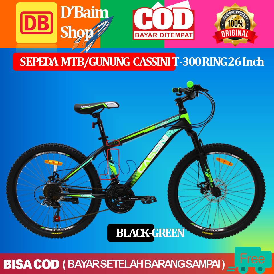 MTB 26 CASSINI T 300 SEPEDA GUNUNG CASSINI SEPEDA GUNUNG MURAH MERIAH SEPEDA MTB