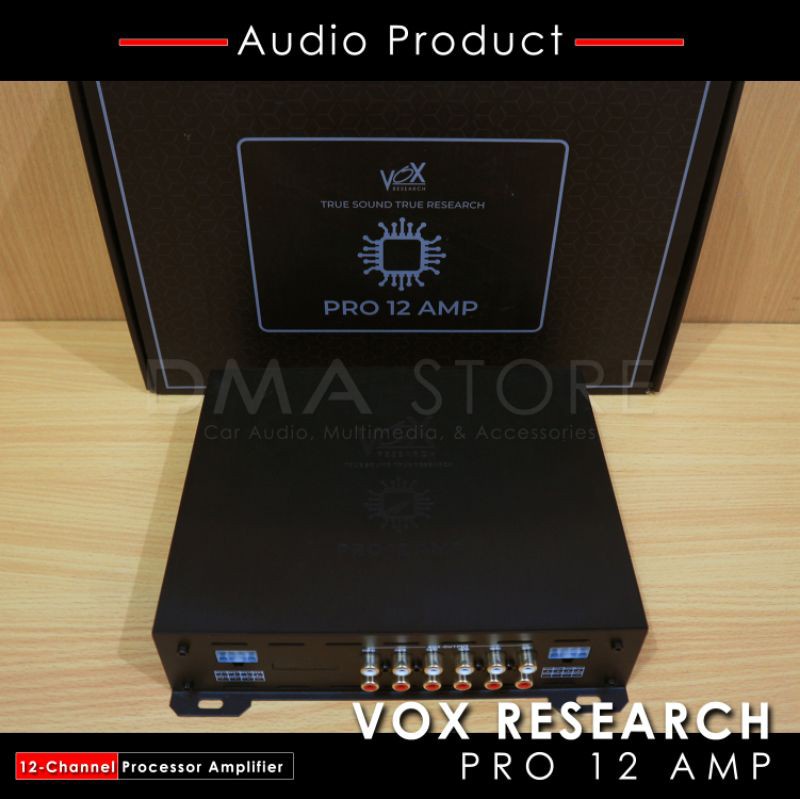 Processor Amplifier 12-Channel - VOX RESEARCH PRO 12 AMP