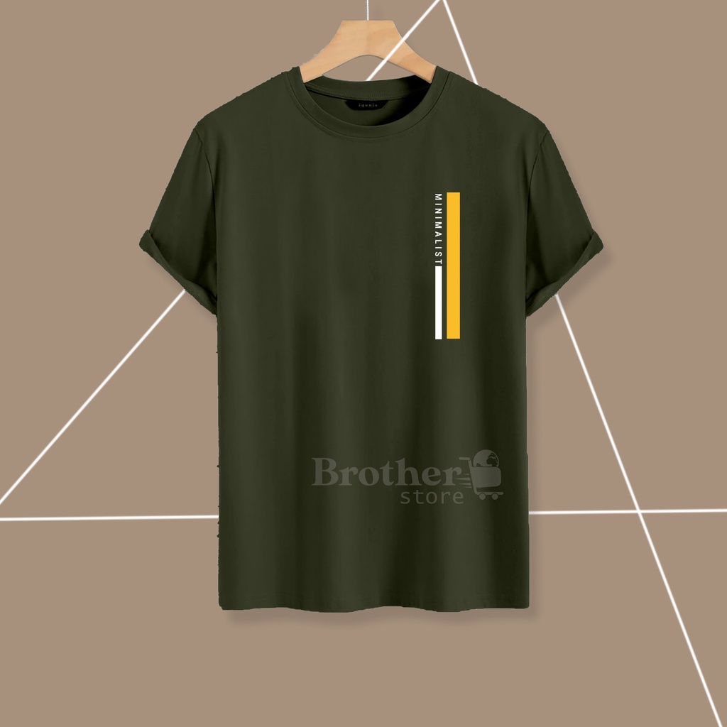 BROTHER STORE - Kaos Distro Pria - KAOS COWOK CEWEK - Kaos Kata Kata - Articel 7MMS Premium