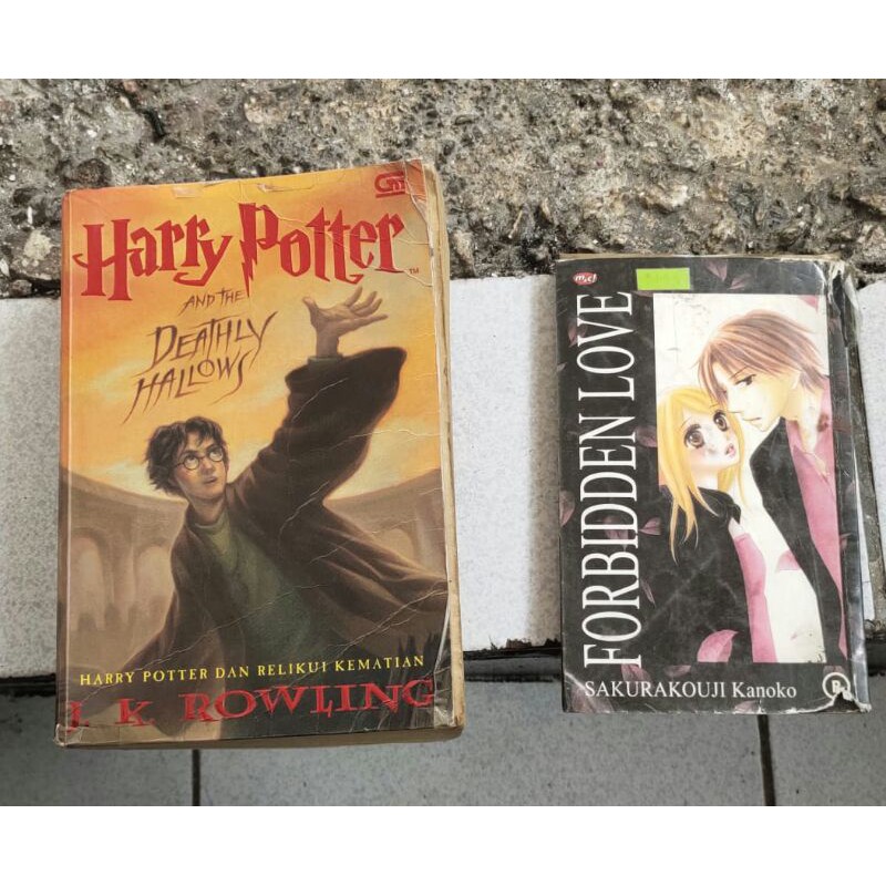harry potter and the deathly hallows original bahasa indonesia soft cover