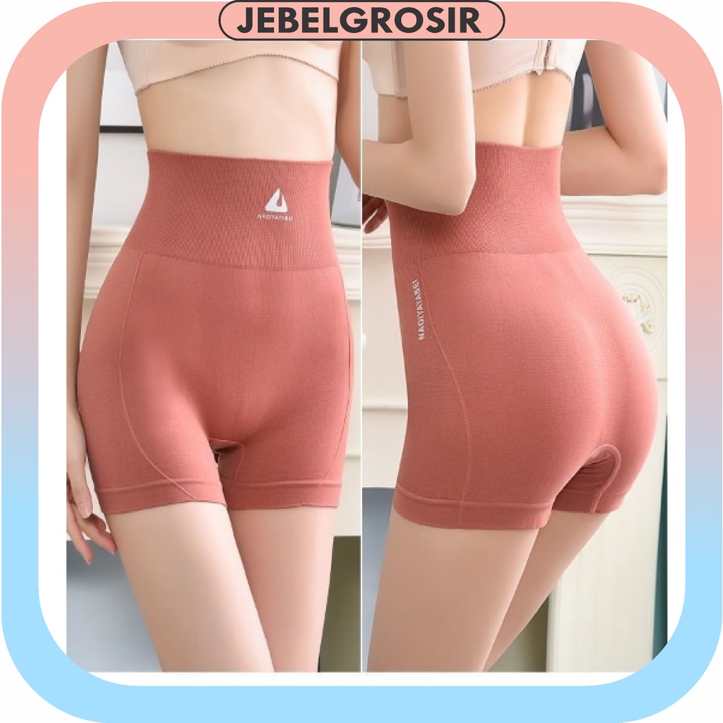 Short Pants Celana Korset Pinggang Tinggi Legging Pendek pakaian dalam wanita yoga sport gym 62