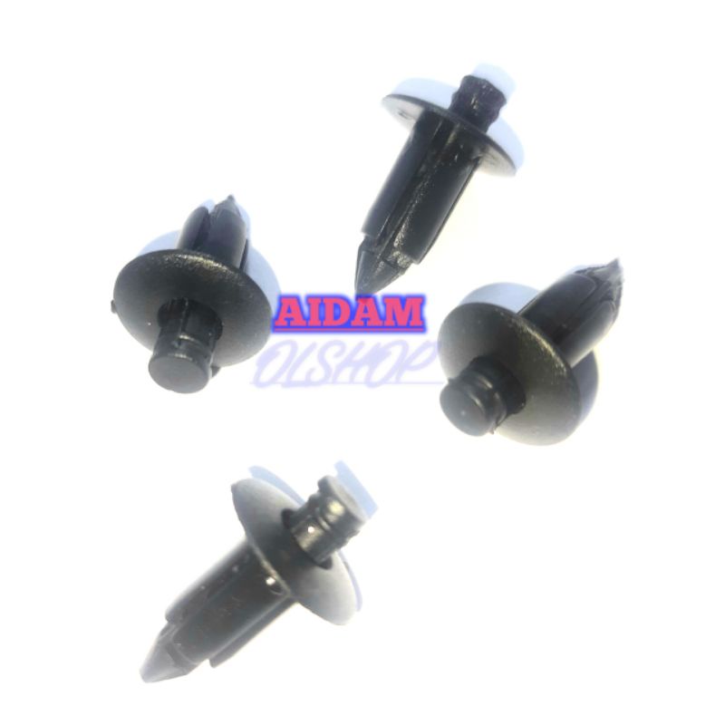 10 PCS KLIP RIVET BESAR 7 MM MOTOR HONDA KLIP PLASTIK UNTUK MOTOR KELUARAN TERBARU BEAT NEW BEAT