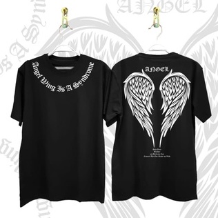 Kaos murah Kaos distro murah baju  distro pria t-shirt murah combed30s ANGEL