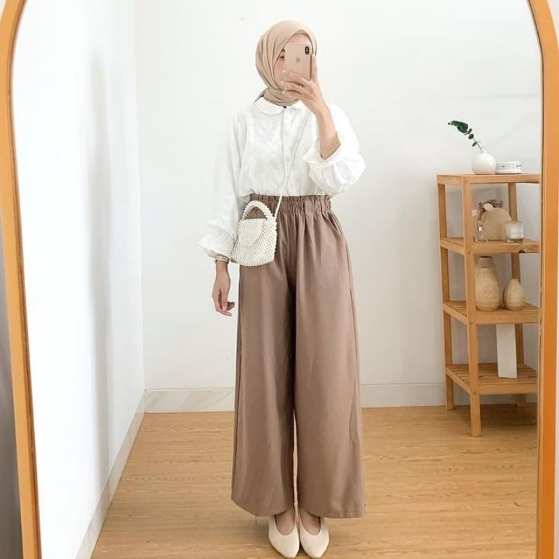 EZIMA - NANA CULLOTE DAILY kulot wanita celana panjang wanita kulot highwaist wanita celana highwais