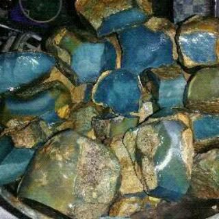 Bahan / Rough Green Tosca / Ijo Tosca Sukabumi Rasa Bacan