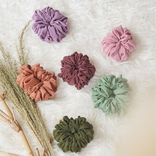 GROSIR HIJABKU 10PCS IKAT RAMBUT SCRUNCHIE MODEL CEPOL GROSIR HIJABKU 10PCS IKAT RAMBUT SCRUNCHIE MODEL CEPOL