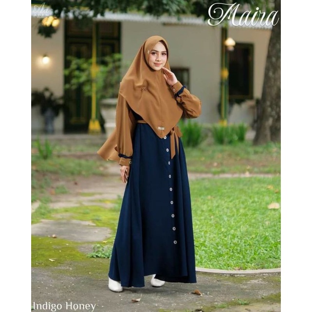 Maira two tone by aden hijab